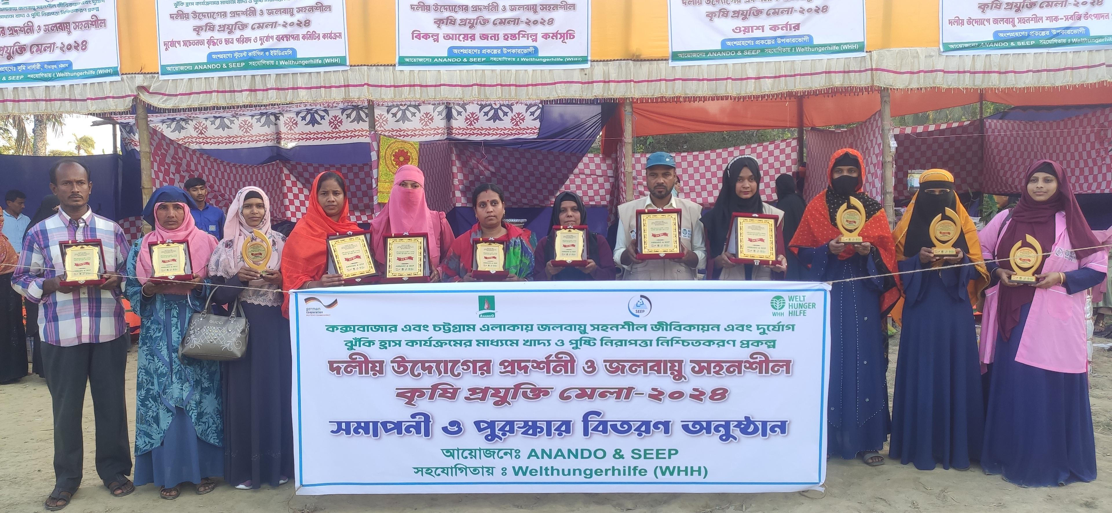 Enhancing Food and Nutrition Security Through Promoting Climate Resilient Livelihood Opportunities and DRR Practices in Cox’s Bazar & Chattogram